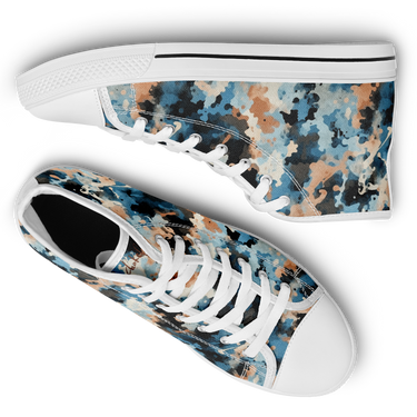 Chokefish™ Urban Peak Retro High Tops-Acid-Wash-015
